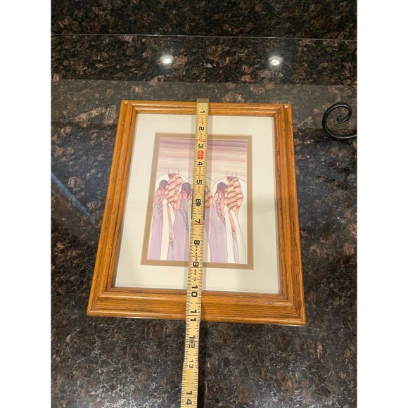 Amado M. Pena's - Lovely Small Subtle Matted Framed Print - Picture 7 of 8